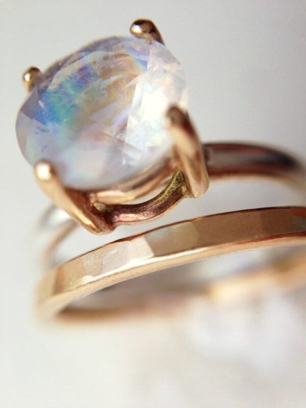Moonstone Engagement Ring_Handmade Jewelry_LoveGem Studio 223