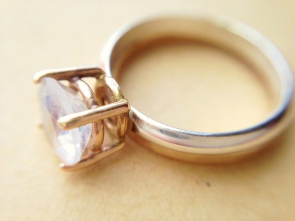 Moonstone Engagement Ring_Handmade Jewelry_LoveGem Studio 224