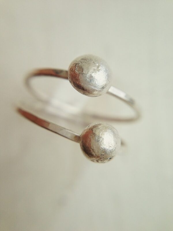planet and orbit ring_recycled silver ring 04