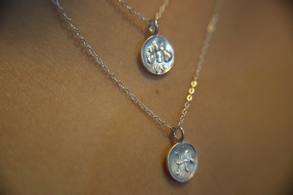 Recycled Silver Zodiac Necklace