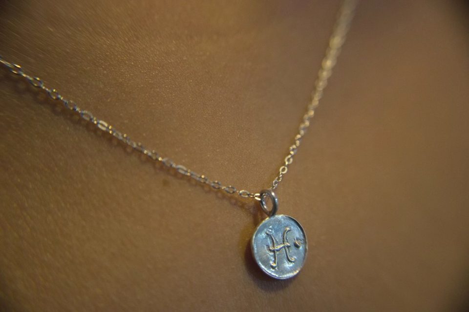 Recycled Silver Zodiac Necklace