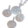 ZODIAC charms recycled silver charms